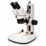 Dual Power Binocular Stereo Microscope Track Stand 2X and 4X Objective
